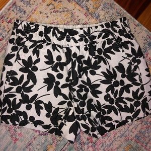 JCREW floral shorts